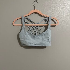 Lululemon Athletica light blue  Sports Bra